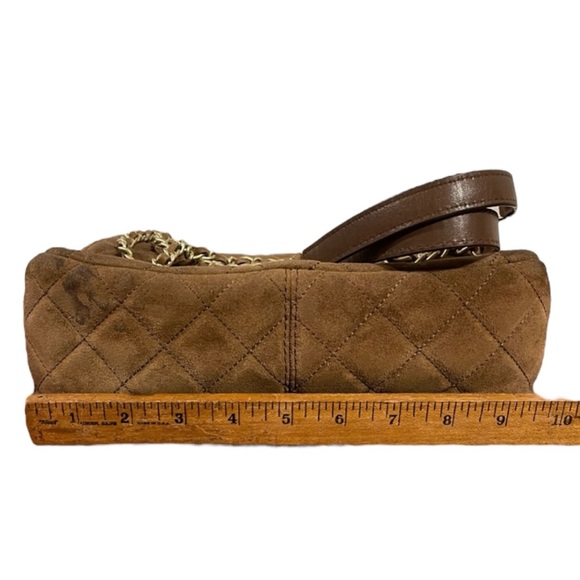 Michael Kors Suede Shoulder Bag - Picture 3 of 7